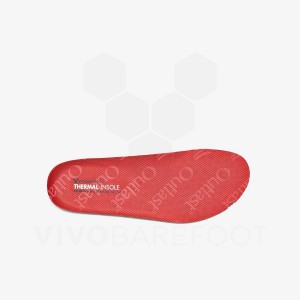 Plantillas Vivobarefoot Thermal Insole Juniors Niños Rojas | AR438QC