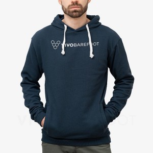 Sudadera con Capucha Vivobarefoot Rapanui Hombre Azul Marino | AR162GY