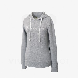 Sudadera con Capucha Vivobarefoot Rapanui Deporte Hombre Gris | AR170YF