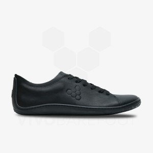 Zapatillas Lifestyle Vivobarefoot Addis Hombre Negras | AR127PV