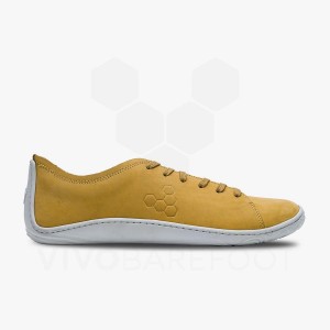 Zapatillas Lifestyle Vivobarefoot Addis Hombre Moutarde | AR129NN