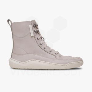 Zapatillas Lifestyle Vivobarefoot Gobi Boot Mujer Beige | AR283PV