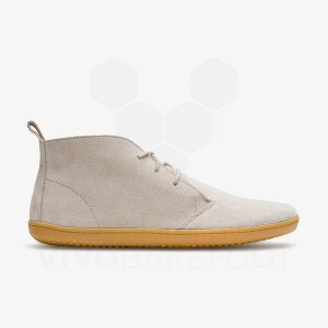 Zapatillas Lifestyle Vivobarefoot Gobi III Gamuza Hombre Beige | AR141BA