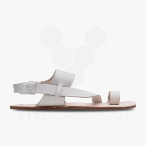 Zapatillas Lifestyle Vivobarefoot Opanka Sandal Mujer Blancas | AR307RX