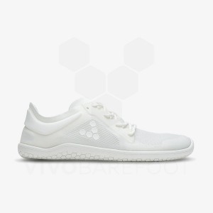 Zapatillas Running Carretera Vivobarefoot Primus Lite III Mujer Blancas | AR221ZD