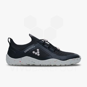 Zapatillas Trail Running Vivobarefoot Primus Trail Knit FG Mujer Obsidian Rosas | AR238IR