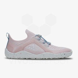 Zapatillas Trail Running Vivobarefoot Primus Trail Knit FG Mujer Rosas | AR241FU