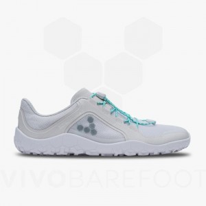 Zapatillas Trail Running Vivobarefoot Primus Trail II FG Mujer Plateadas | AR244CP