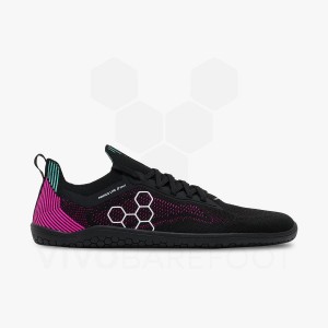 Zapatillas Training Vivobarefoot Primus Lite Knit Hombre Obsidian Rosas | AR102OB