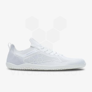 Zapatillas Training Vivobarefoot Primus Lite Knit Mujer Blancas | AR257PV