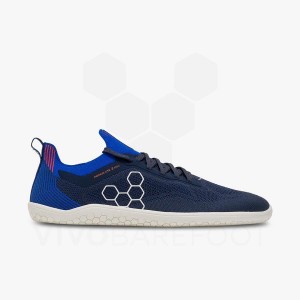 Zapatillas Training Vivobarefoot Primus Lite Knit Hombre Azul Marino | AR095VJ