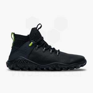 Zapatillas de Senderismo Vivobarefoot Magna Forest Esc Mujer Obsidian Verde Claro | AR202SZ