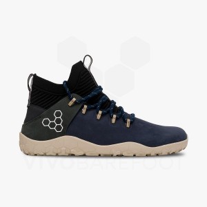 Zapatillas de Senderismo Vivobarefoot Magna FG Hombre Azules | AR021RX