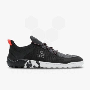 Zapatillas de Senderismo Vivobarefoot Tracker Decon Low FG2 Hombre Obsidian | AR016WH