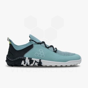 Zapatillas de Senderismo Vivobarefoot Tracker Decon Low FG2 Hombre Azules | AR018UK