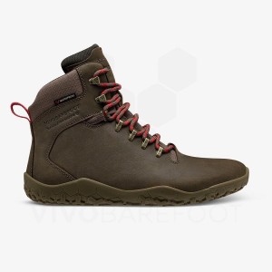 Zapatillas de Senderismo Vivobarefoot Tracker II FG Mujer Cafe | AR200UK