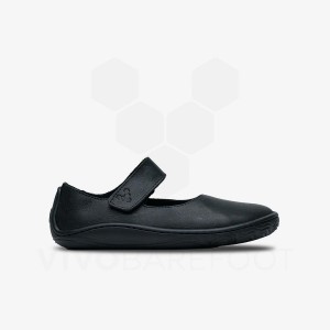 Zapatos Vivobarefoot Addis Wyn Juniors Niños Obsidian | AR382UK