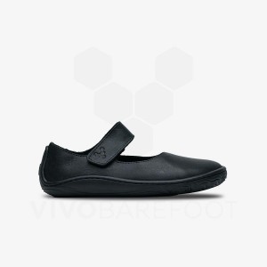 Zapatos Vivobarefoot Addis Wyn Niños Negras | AR381VJ