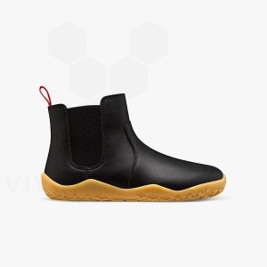 Zapatos Vivobarefoot Fulham II Niños Obsidian | AR420IR