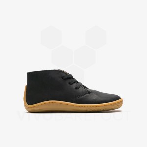 Zapatos Vivobarefoot Gobi Addis Niños Obsidian | AR425DO