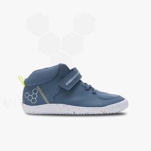 Zapatos Vivobarefoot Primus Ludo Hi Juniors Niños Indigo | AR413PV