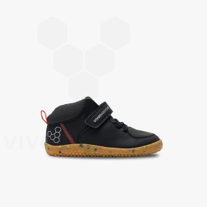 Zapatos Vivobarefoot Primus Ludo Hi Niños Obsidian | AR410SZ