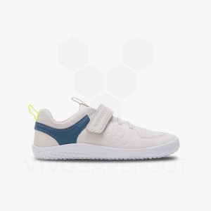 Zapatos Vivobarefoot Primus Ludo Juniors Niños Blancas | AR360QC