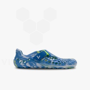 Zapatos Vivobarefoot Ultra Bloom Juniors Niños Azules Turquesa Claro | AR395HT