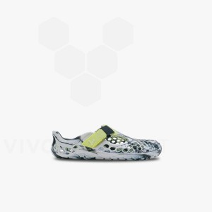 Zapatos Vivobarefoot Ultra Bloom Preschool Niños Obsidian Blancas | AR389NN